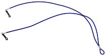 Шнурок для очков Julbo Stopper Elastic Cord Assort Blue
