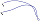 Шнурок для очков Julbo Stopper Elastic Cord Assort Blue - Фото 1 малая