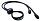 Шнурок для очков Julbo Stopper Silicone Cord Black - Фото 1 малая