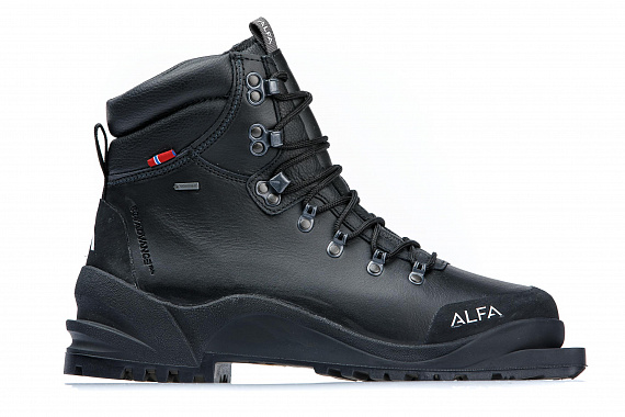 Ботинки лыжные Alfa Greenland 75 Advance GTX Black - Фото 1 большая