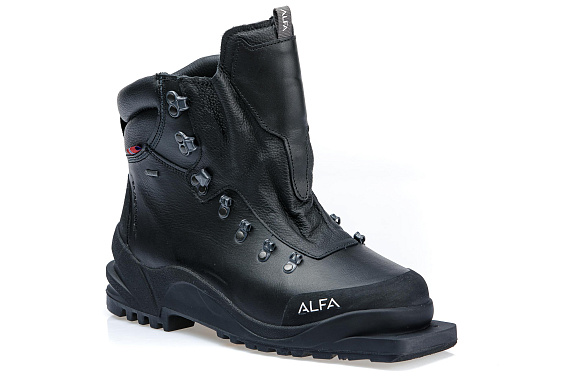 Ботинки лыжные Alfa Greenland 75 Advance GTX Black - Фото 4 большая