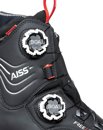 Ботинки лыжные женские Alfa Free A/P/S GTX Black - Фото 5 большая