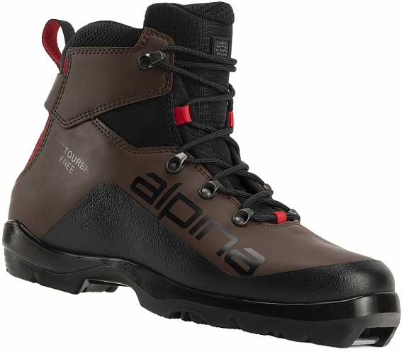 Ботинки лыжные Alpina Sport Tourer Free Brown/Black - Фото 1 большая