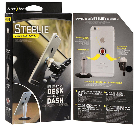 Крепление Nite Ize Steelie® Pedestal/Vent Combo - Фото 1 большая