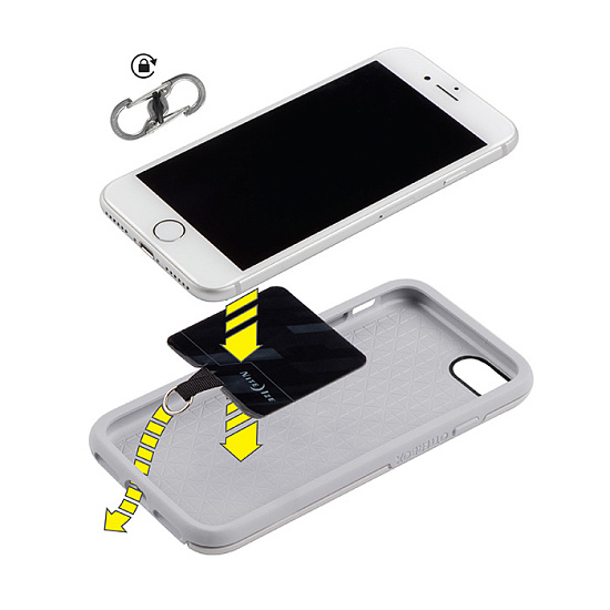 Крепление для телефона Nite Ize Hitch Tether Black - Фото 3 большая