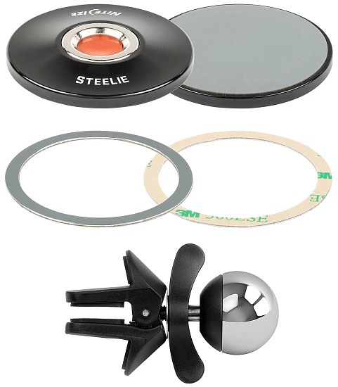 Магнитный держатель Nite Ize Steelie Orbiter Plus Vent Kit - Фото 7 большая