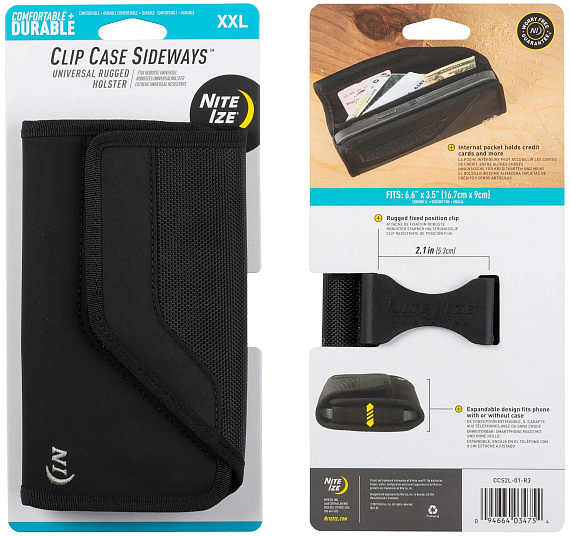 Чехол Nite Ize Clip Case Sideways Universal Rugged - Фото 1 большая