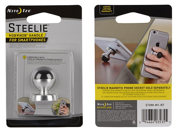 Держатель Nite Ize Steelie HobKnob Mini - Фото 1 большая