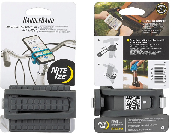 Крепление для смартфона Nite Ize HandleBand Grey - Фото 1 большая