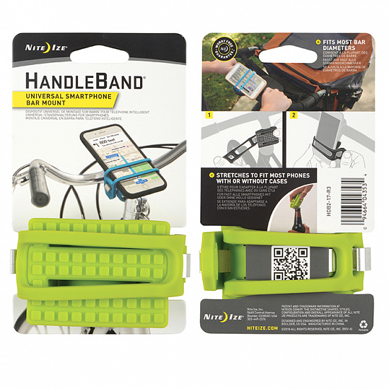 Крепление для смартфона Nite Ize HandleBand Lime - Фото 1 большая