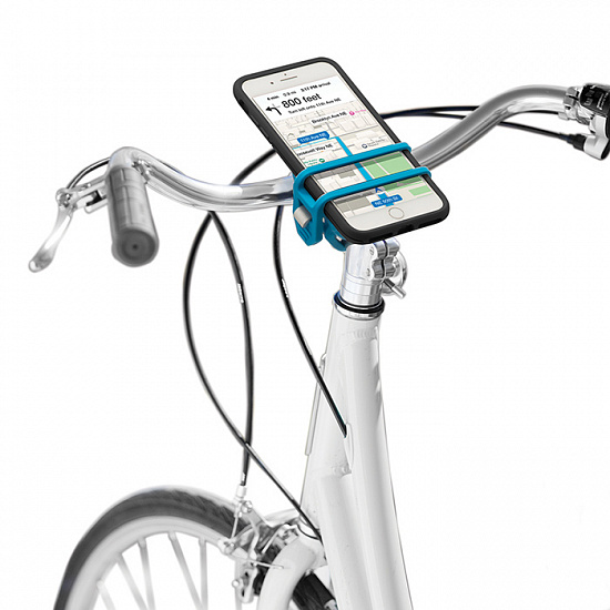 Крепление для смартфона Nite Ize HandleBand Blue - Фото 4 большая