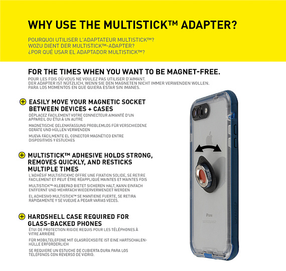 Магнитный держатель Nite Ize Steelie Dash Mount Kit Plus (набор) - Фото 5 большая