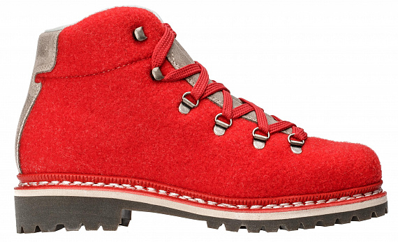 Ботинки женские Ventesima Strada Escoma Felt Red - Фото 1 большая