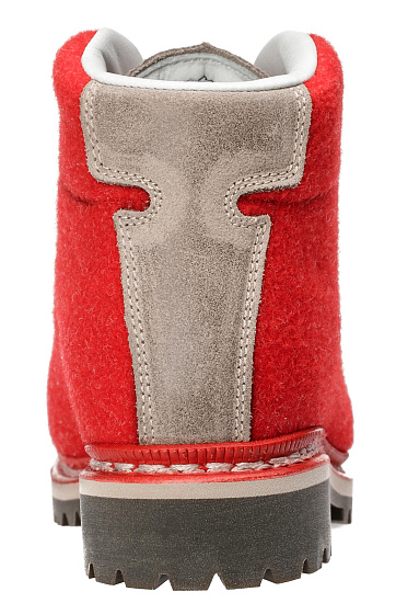 Ботинки женские Ventesima Strada Escoma Felt Red - Фото 3 большая