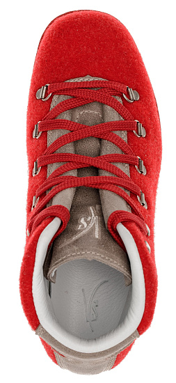 Ботинки женские Ventesima Strada Escoma Felt Red - Фото 4 большая