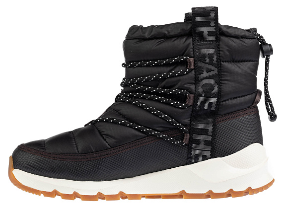 Ботинки женские The North Face Thermoball Lace Up Tnf Black/Whisper White - Фото 9 большая