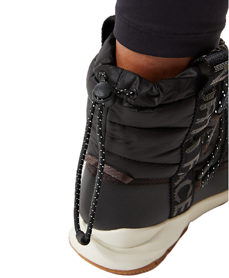 Ботинки женские The North Face Thermoball Lace Up Tnf Black/Whisper White - Фото 5 большая