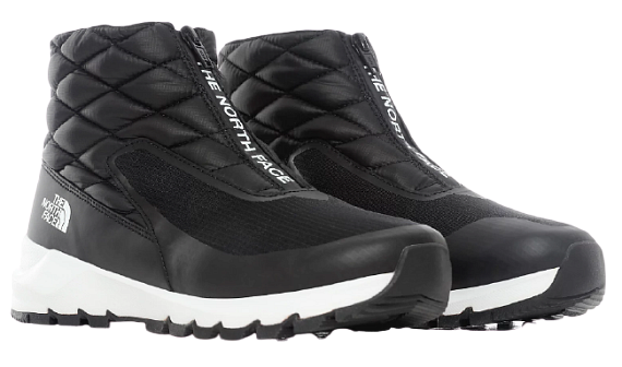 Ботинки женские The North Face Thermoball Progressive Zip Tnf Black/Tnf White - Фото 9 большая