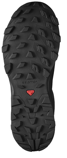 Ботинки женские Salomon OUTsnap CSWP Black/Ebony/Black - Фото 4 большая