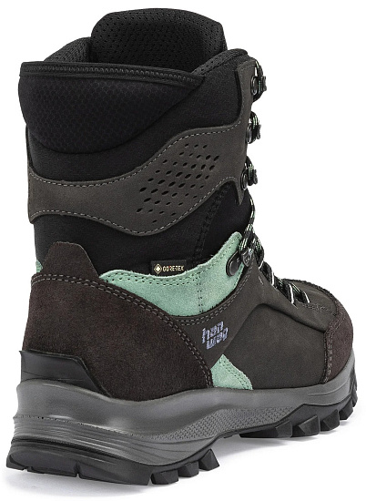 Ботинки женские Hanwag Banks Snow Lady Gtx Asphalt/Mint - Фото 2 большая