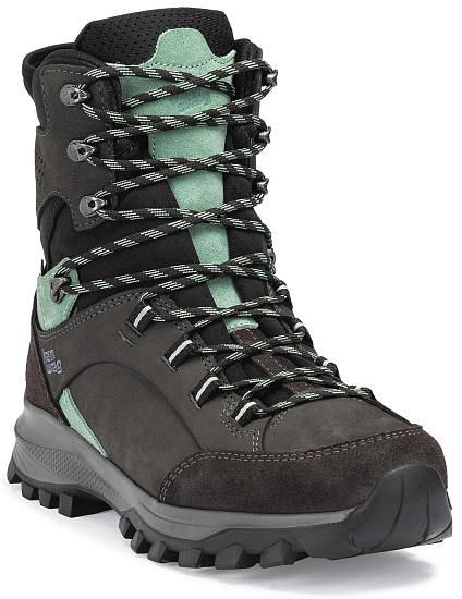 Ботинки женские Hanwag Banks Snow Lady Gtx Asphalt/Mint - Фото 3 большая