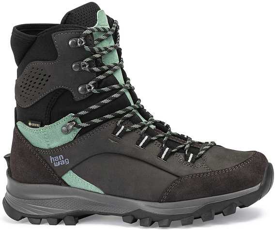 Ботинки женские Hanwag Banks Snow Lady Gtx Asphalt/Mint - Фото 1 большая