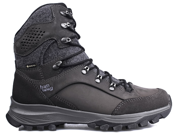Ботинки женские Hanwag Banks Winter Lady Gtx Asphalt/Asphalt - Фото 1 большая