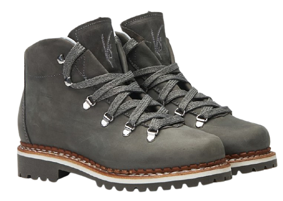 Ботинки женские Ventesima Strada Escoma Grey Leather - Фото 4 большая