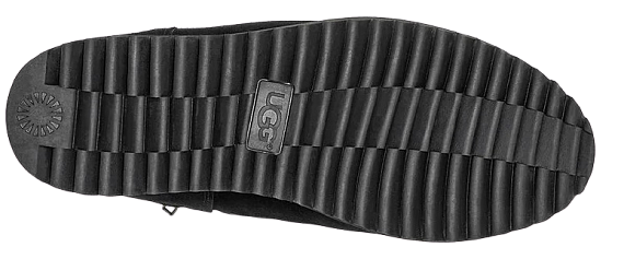 Ботинки женские UGG Ridge Mini Black - Фото 2 большая
