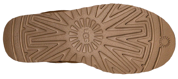 Ботинки женские UGG Mini Bailey Bow Ii Chestnut - Фото 2 большая