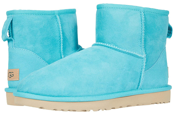 Ботинки женские UGG Classic Mini II Clear Water - Фото 4 большая