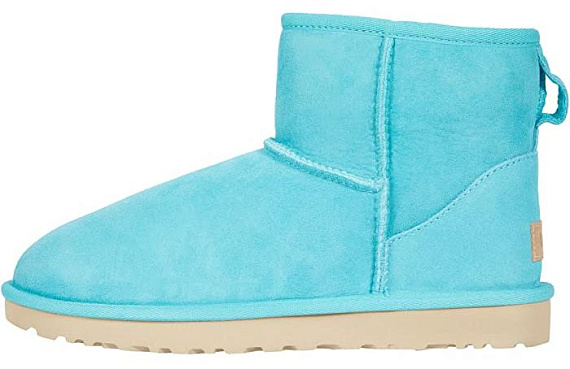 Ботинки женские UGG Classic Mini II Clear Water - Фото 7 большая