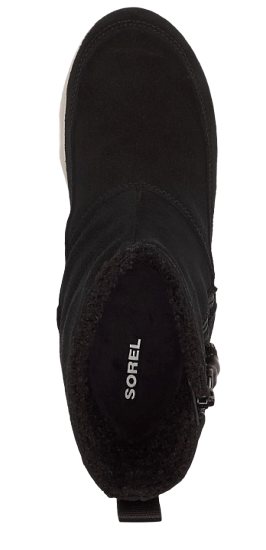 Сапоги женские Sorel Explorer Zip Black - Фото 4 большая