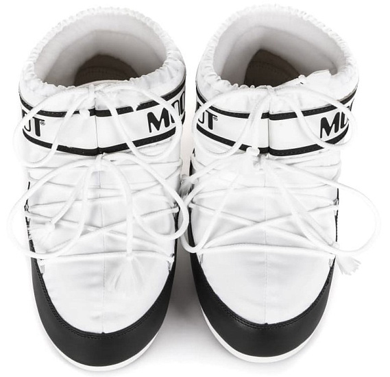 Ботинки женские Moon Boot Classic Low 2 White - Фото 4 большая