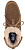 Ботинки женские Jack Wolfskin Auckland WT Texapore Desert Brown/White - Фото 3 малая