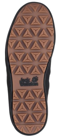 Ботинки женские Jack Wolfskin Auckland WT Texapore Black/Black - Фото 2 большая