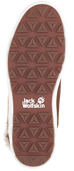 Ботинки женские Jack Wolfskin Auckland WT Texapore High Desert Brown/White - Фото 2 большая