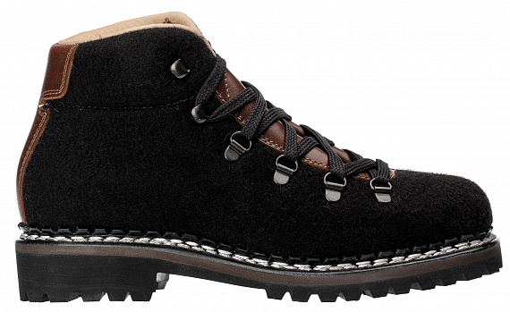 Ботинки женские Ventesima Strada Escoma Felt Black - Фото 1 большая