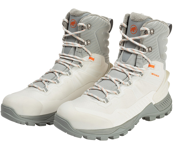 Ботинки женские Mammut Blackfin III WP High Bright White/Highway - Фото 6 большая