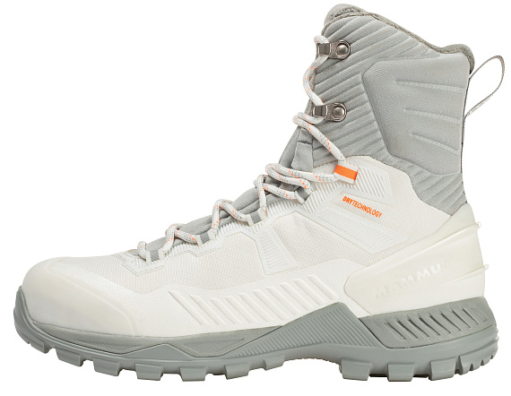 Ботинки женские Mammut Blackfin III WP High Bright White/Highway - Фото 7 большая