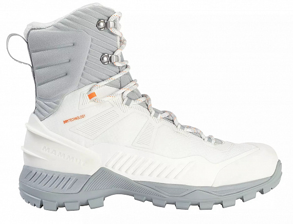 Ботинки женские Mammut Blackfin III WP High Bright White/Highway - Фото 1 большая