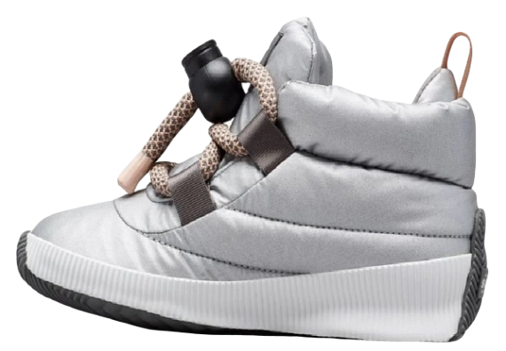 Ботинки женские Sorel Ona Sneak Puff Pure Silver - Фото 5 большая