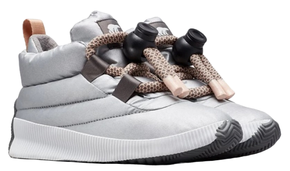Ботинки женские Sorel Ona Sneak Puff Pure Silver - Фото 7 большая