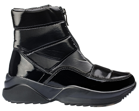 Ботинки женские Jog Dog Estella Zaffiro Flash Black - Фото 2 большая