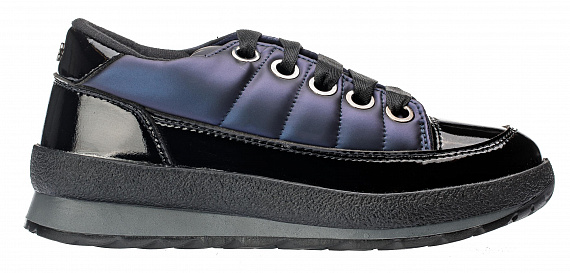 Ботинки женские Jog Dog Space Jogger Zaffiro Latex Black Navy - Фото 1 большая