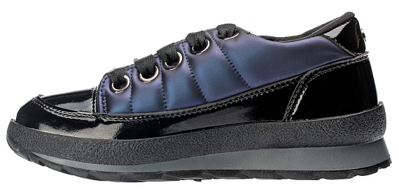 Ботинки женские Jog Dog Space Jogger Zaffiro Latex Black Navy - Фото 5 большая