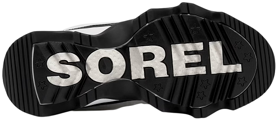 Ботинки женские Sorel Kinetic Impact Puffy Zip Wp Sea Salt/ Black - Фото 2 большая