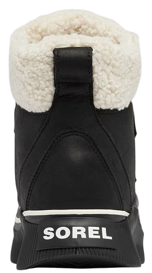 Ботинки женские Sorel Out N About IV Chillz Wp Black/ Chalk - Фото 4 большая