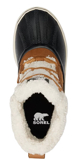 Ботинки женские Sorel Out N About IV Chillz Wp Taffy/ Black - Фото 6 большая