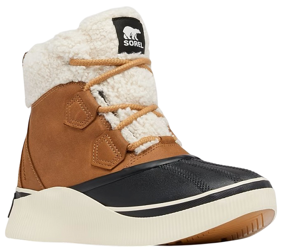 Ботинки женские Sorel Out N About IV Chillz Wp Taffy/ Black - Фото 8 большая